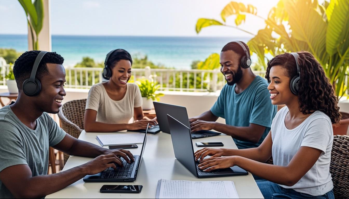 Remote agent in the Caribbean